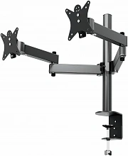Кронштейн для мониторов Holder MDS-SU203-B черный 13"-32" макс.8кг настольный поворот и наклон верт.перемещ.