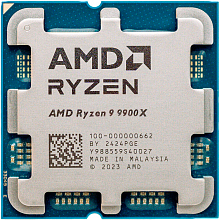 Процессор/ APU AM5 AMD Ryzen 9 9900X (Granite Ridge AM5, 12C/24T, 4.4/5.6GHz, 64MB, 120W, Radeon Graphics) OEM
