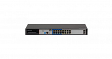GL-SW-G205-16P - Коммутатор NIKOMAX, WEB Smart управляемый, 16 PoE (802.3af/at) портов 10/100/1000Мбит/с 8 до 250 метров cat.6, 2*SFP 1000Мбит/с, 250Вт APO&R