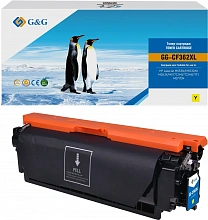 Картридж лазерный G&G GG-CF362XL желтый (18000стр.) для HP CLJ M552dn/M553N/M553DN/M553X/M577C/M577Z/M577F/M577DN
