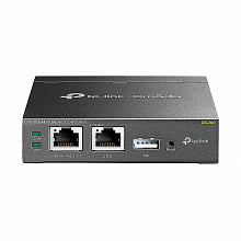 Omada OC200 - Облачный контроллер TP-Link, 2 порта Ethernet 10/100 Мбит/с, 1 порт USB 2.0, 1 порт Micro USB, питание: 802.3af/at PoE или Micro USB (5В постоянного тока/ минимальная сила тока 1A)