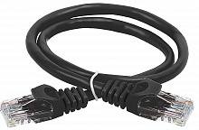 PC09-C5EUL-5M - ITK Коммутационный шнур кат. 5Е UTP LSZH 5м черный