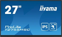 Монитор Iiyama 27" ProLite T2755MSC-B1 черный IPS LED 16:9 HDMI M/M матовая 400cd 178гр/178гр 1920x1080 60Hz DP FHD USB Touch 5.8кг