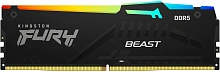 Память DDR5 8GB 5600MHz Kingston KF556C40BBA-8 Fury Beast RGB RTL Gaming PC5-44800 CL40 DIMM 288-pin 1.25В single rank с радиатором Ret
