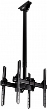Кронштейн для телевизора Arm Media LCD-1750 черный 26"-65" макс.90кг потолочный поворот и наклон