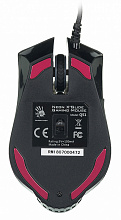 Мышь A4Tech Bloody Q51 черный/рисунок оптическая 6200dpi USB 8but