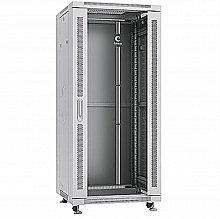 Cabeus SH-05C-27U60/80 - Шкаф монтажный телекоммуникационный 19" напольный для распределительного и серверного оборудования 27U 600x800x1388mm (ШхГхВ) п