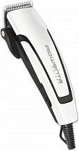 Машинка для стрижки Rowenta TN1601F1 белый/черный (насадок в компл:4шт)