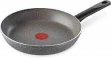 Сковорода Tefal Natural Cook 04213128 круглая 28см покрытие: Mineralia ручка несъемная (без крышки) серый (9100053996)