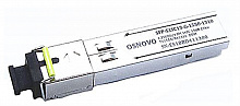 SFP-S1SC13-G-1550-1310 - SFP модуль OSNOVO работает в парах и предназначены для передачи данных со скоростью до 1.25 Гбит/с по одному волокну одномодового оптоволоконного кабеля на расстояние до 20км