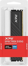 Память DDR4 32GB 3200MHz A-Data AX4U320032G16A-SBKD35G XPG Spectrix D35G RGB RTL Gaming PC4-25600 CL16 DIMM 288-pin 1.35В dual rank с радиатором Ret