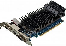 Видеокарта Asus PCI-E 2.0 GT730-SL-2GD5-BRK NVIDIA GeForce GT 730 2Gb 64bit GDDR5 902/5010 DVIx1 HDMIx1 CRTx1 HDCP Ret low profile