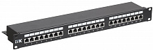 PP24-1UC5ES-D05 - ITK 1U патч-панель кат.5E STP 24 порта (Dual) с кабельным органайзером
