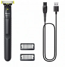 Бритва сетчатая Philips OneBlade QP1424/10 реж.эл.:1 питан.:аккум. черный