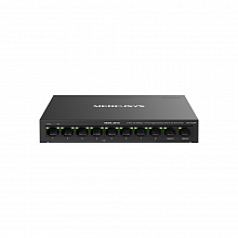 MS110CMP - 8-портовый настольный коммутатор 10/100 Мбит/с с 2 гигабитными портами и с 8 портами PoE+. Порты: 8 х портов 10/100 Мбит/с RJ45 PoE+, 2 ? гигабитных порта без PoE, Mercusys