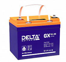 Аккумуляторная батарея Delta GX 12-33 (12V / 33Ah)