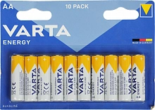 Батарея Varta Energy LR6 BL10 Alkaline AA (10шт) блистер