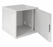 EC-WS-126060-GY - Настенный антивандальный шкаф сейфового типа, 12U, Ш600хВ600хГ600мм, серый