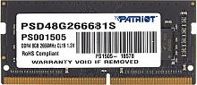 Память DDR4 8Gb 2666MHz Patriot PSD48G266681S Signature RTL PC4-21300 CL19 SO-DIMM 260-pin 1.2В single rank Ret