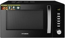 Микроволновая Печь Hyundai HYM-D3028 23л. 900Вт черный/серебристый