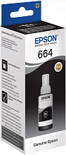 Чернила Epson 664 C13T66414A черный 70мл для Epson L100