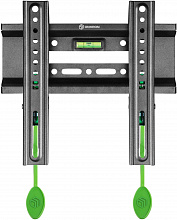 Кронштейн для телевизора Onkron FM1 черный 17"-43" макс.30кг настенный фиксированный