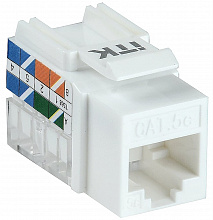 CS1-1C5EU-11 - ITK Модуль Keystone Jack кат. 5E UTP 110 IDC 90 град.