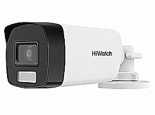 DS-T220A (2.8mm) - 2Мп уличная цилиндрическая HD-TVI камера с гибридной подсветкой EXIR/LED до 40м и встроенным микрофоном (AoC)