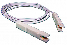 Патч-корд Lanmaster UTP LAN-P1-P1-1M 110-110 кат.5E 1м серый ПВХ (уп.:1шт)
