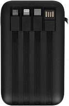 Мобильный аккумулятор Tecno Pocket S201 20000mAh 2.4A 2xUSB-A/USB-C черный