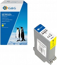Картридж струйный G&G GG-PFI107Y PFI-107 Y желтый (130мл) для Canon imageProGRAF iPF670/680/685/770/780/785