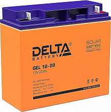 GEL 12-20 - Аккумуляторная батарея Delta (12V / 20Ah)