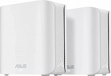 Бесшовный Mesh роутер Asus ZenWiFi BD4 (BD4(W-2-PK)) BE3600 1000/2500BASE-T белый (упак.:2шт)