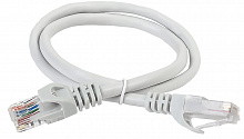 PC01-C5EU-02M - ITK Коммутационный шнур (патч-корд), кат.5Е UTP, 0,2м, серый