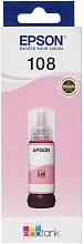 Чернила Epson 108 C13T09C64A светло-пурпурный 70мл для Epson L8050/L18050
