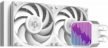 Система водяного охлаждения ID-Cooling DX240 Max ARGB Soc-AM5/AM4/1200/1700/1851 белый 4-pin 32.5dB Al 300W Ret (DX240 MAX WHITE)