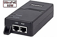 STL-11XP Ultra PoE-инжектор (60 Вт),1 порт, защита выхода питания от КЗ и перегрузки