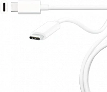 Кабель Premier 20W 2M USB Type-C (m)-USB Type-C (m) 2м белый