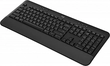 Клавиатура Logitech K650 черный USB беспроводная BT/Radio Multimedia (подставка для запястий) (920-010954)