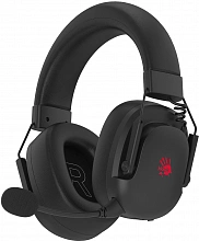Наушники с микрофоном A4Tech Bloody GR585 черный мониторные BT/Radio/3.5mm оголовье