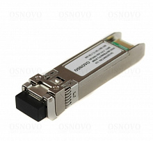 SFP-S2LC13-10G-1550-1550 - Оптический SFP Модуль 10G. Два волокна Single Mode. Скорость: 10 Гбит/c. Тип разъема: 2LC. Оптический бюджет: 13дБ. Расстояние передачи - до 40км. Рабочая длина волны,нм - Tx:1550/Rx:1550. Поддержка DDM. Размеры (ШхВхГ): 14x13,2