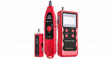 NMC-TED400TR - Кабельный тестер NIKOMAX с LCD дисплеем, UTP/STP, RJ45, RJ12, RJ11, BNC, USB, с функцией измерения длины и трассировкой кабелей