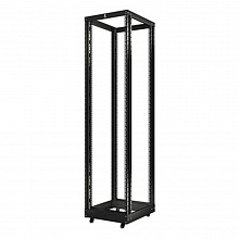 Cabeus RA-32U-1000-BK - Открытая стойка 19", 32U, двухрамная, усиленная, цвет черный