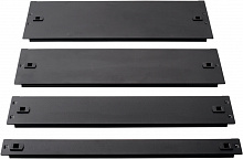 Фальш-панель Lanmaster LAN-DC-TLMFP-1U выс.45мм 1U черный