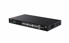 IP-COM G2228P-24-410W - Коммутатор Web smart  с 26 гигабитными портами и 2 SFP-портоми, включая 24 порта с поддержкой технологии PoE