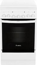 Плита Электрическая Gefest ЭП Н Д 5140-02 белый эмаль (металлическая крышка)