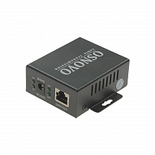 PoE Splitter/D - PoE-сплиттер OSNOVO 2,5G Ethernet с функцией выбора напряжения 5/9/12/24V. Соответствует стандартам PoE IEEE 802.3af/at