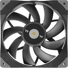 Вентилятор для корпуса Thermaltake Toughfan 14 140х140x25 черный 4-pin 33.2дБ (CL-F118-PL14BL-A) Ret