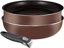 Набор сковород Tefal Ingenio Brown 04217830 3 предмета (9100048104)