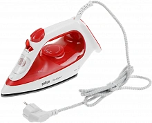 Утюг Braun SI1019RD 1900Вт красный/белый